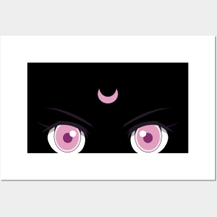 anime girl cute eyes Posters and Art